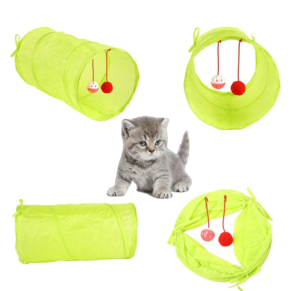 Title 5, 1pc 50cm Long Cat Tunnel Dog Training Tunnel Fo...