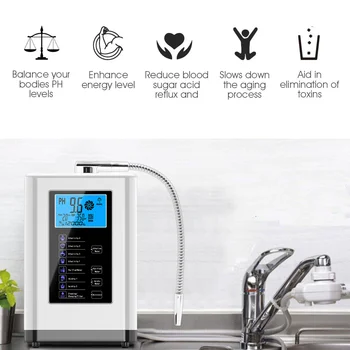 Alkaline Water Ionizer Machine PH Water Device Hydrogen Water Dispenser Alkaline Acid water Water purifier system for Home 1