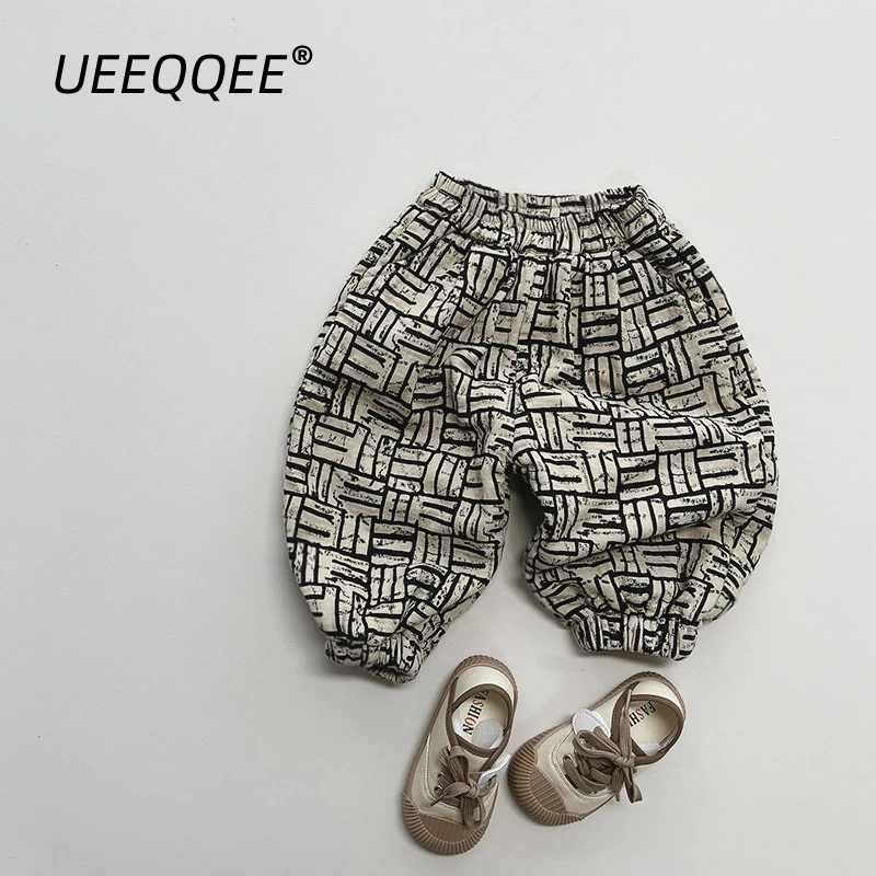 

Новинка Осень-зима 2023, плотные теплые флисовые детские брюки, повседневные брюки для мальчиков и девочек, одежда для маленьких детей в Корейском стиле, детская одежда