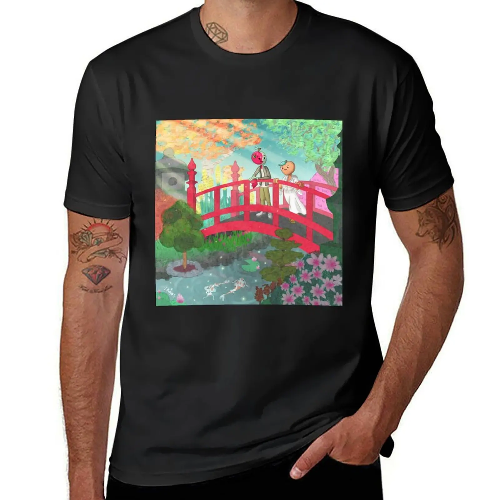 

Japanese bridge T-Shirt sweat for a boy tshirts for men