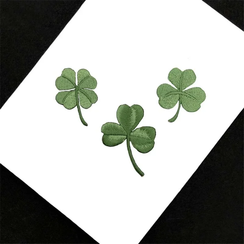 Autocollants Thermoadhésifs En Tissu Pour Vêtements, Feuilles Colorées, Fleurs, Patch à Broderie Florale, Couture Pour Vêtements, Bricolage