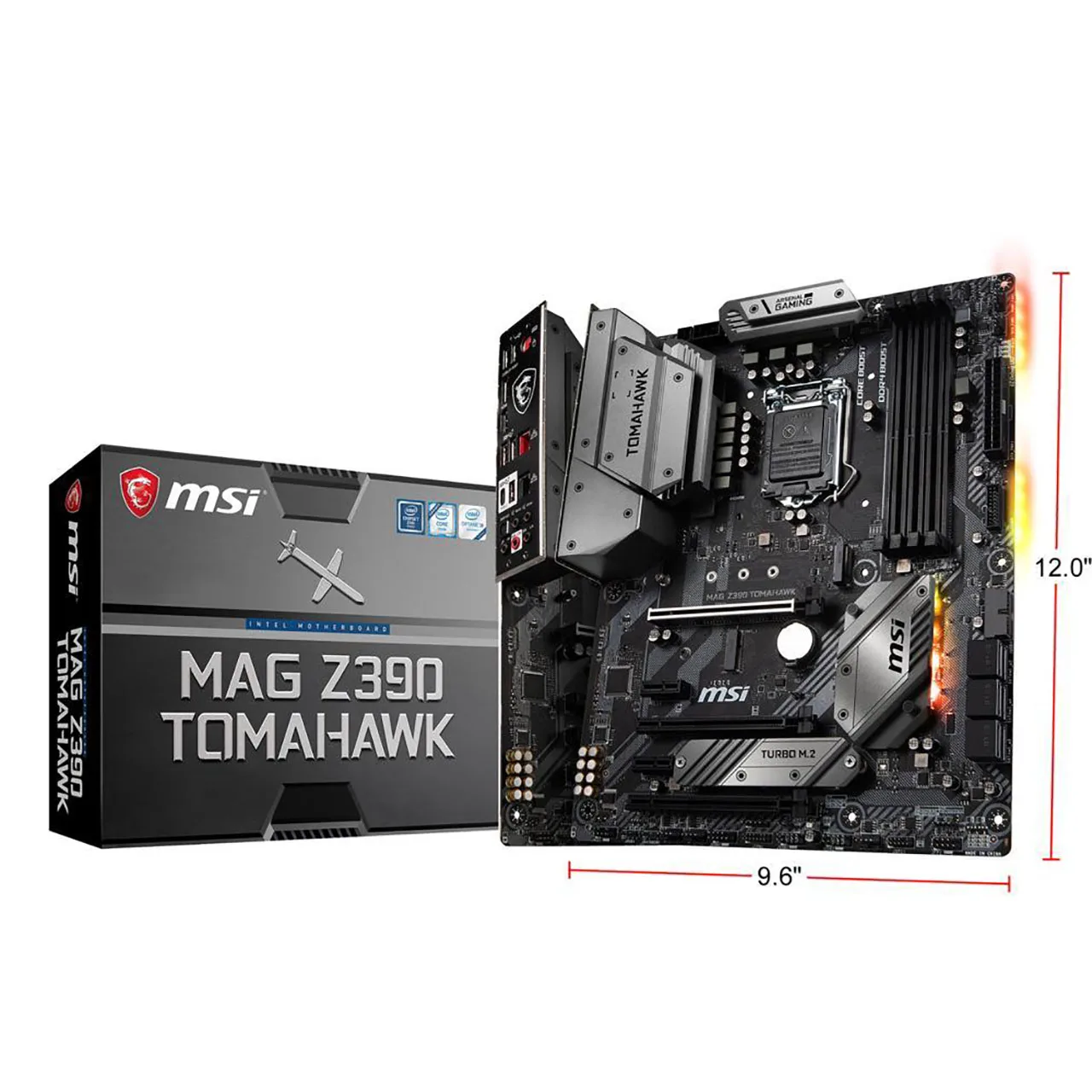 Schede Madri Msi Mag Z390 Tomahawk Lga1151 Per Intel Core Z390 Serie 9000 Ddr4 4400Mhz 128Gb Atx Desktop Placa Mae Nuovo
