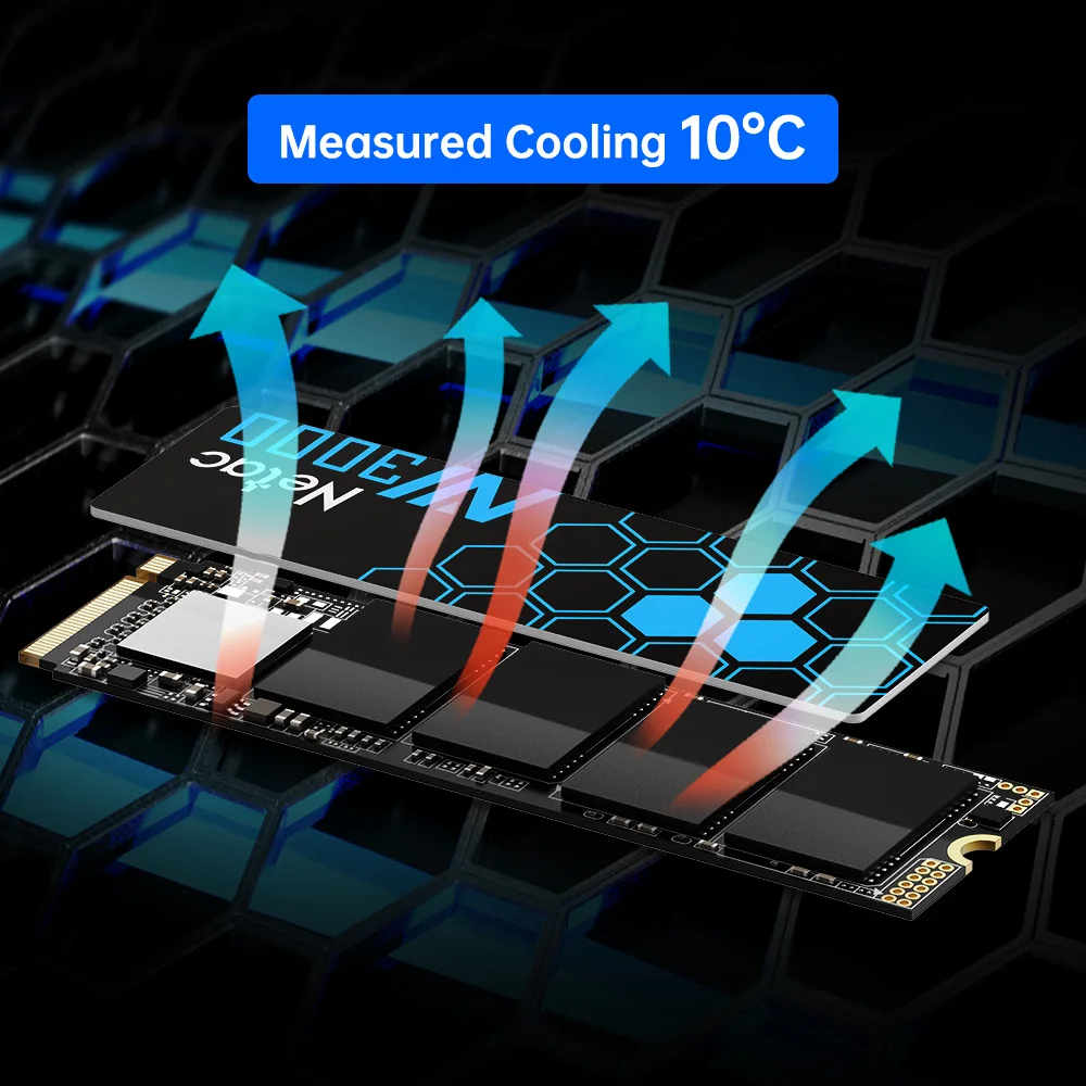 Netac M2 SSD NVMe 250 go 500 go 1 to 2 to SSD M.2 2280 PCIe SSD