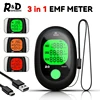 R&D RD600S EMF Meter Portable Electromagnetic Field Radiation Detector 3 in 1 EMF Detector Ghost Hunting Paranormal Equipment 1