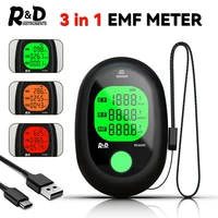 R&D RD600S EMF Meter Portable Electromagnetic Field Radiation Detector 3 in 1 EMF Detector Ghost Hunting Paranormal Equipment 1
