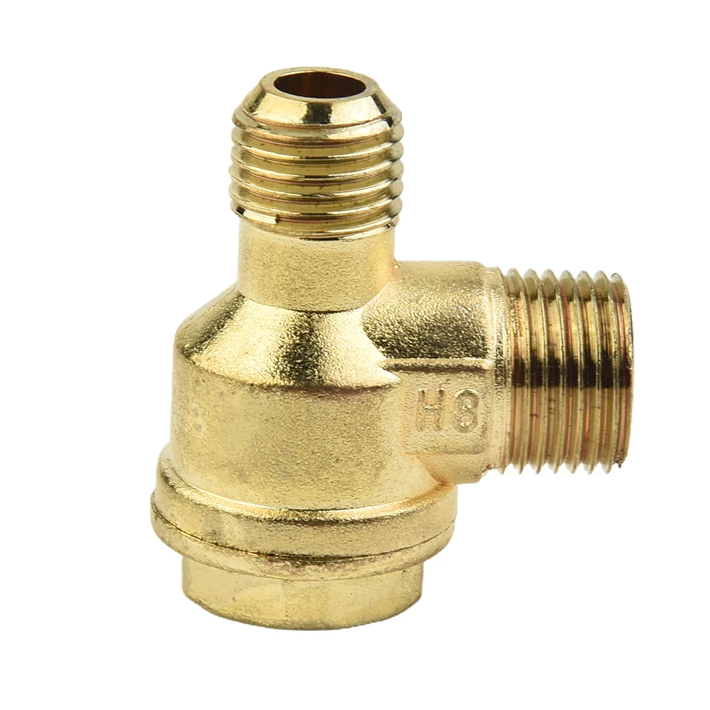 

Check Valve Tools For Air Compressor Zinc Alloy 2 Port Check Valve Male Thread Oil-free Air Compressor Hot Sale