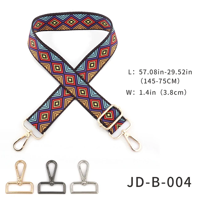 Handbag Straps for Crossbody Adjustable Bag Accessories Belt For Bag Accessories Handbag Belt Wide Nylon Shoulder bag Straps JD-B-004
