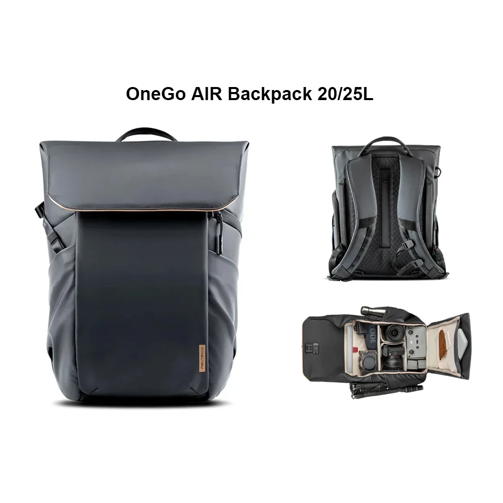 Pgytech Onego Air 20L 25L Zaino Per Fotocamera Per Sony E Canon Fotografo Bag Custodia Per Drone Per Dji Air 4/Mini 3 Pro/Mavic Serie 3