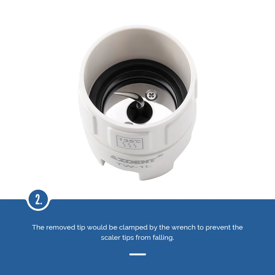AZDENT Punte Per Scaler Ad Ultrasuoni Chiave Dinamometrica Per - Foto 7