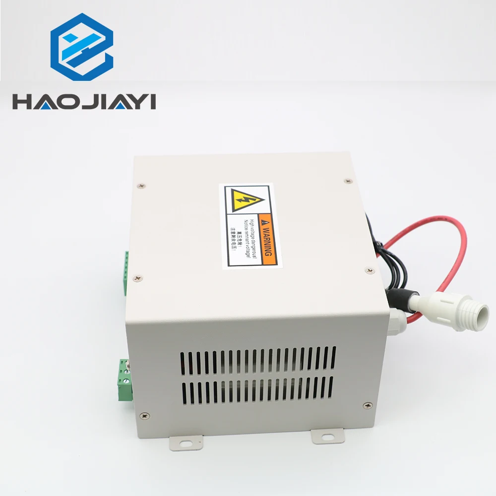 Zr-50W Del Laser 50W Dell'Alimentazione Elettrica Di Haojiayi Per La Metropolitana Di Vetro Del Laser Di Co2 Di 40W 50W 60W