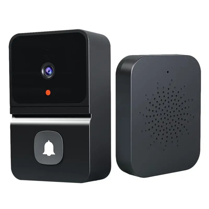 

Smart WiFi Video Doorbell Camera Visual Intercom With Chime Night Vision IP Door Bell Wireless Home Security Camera