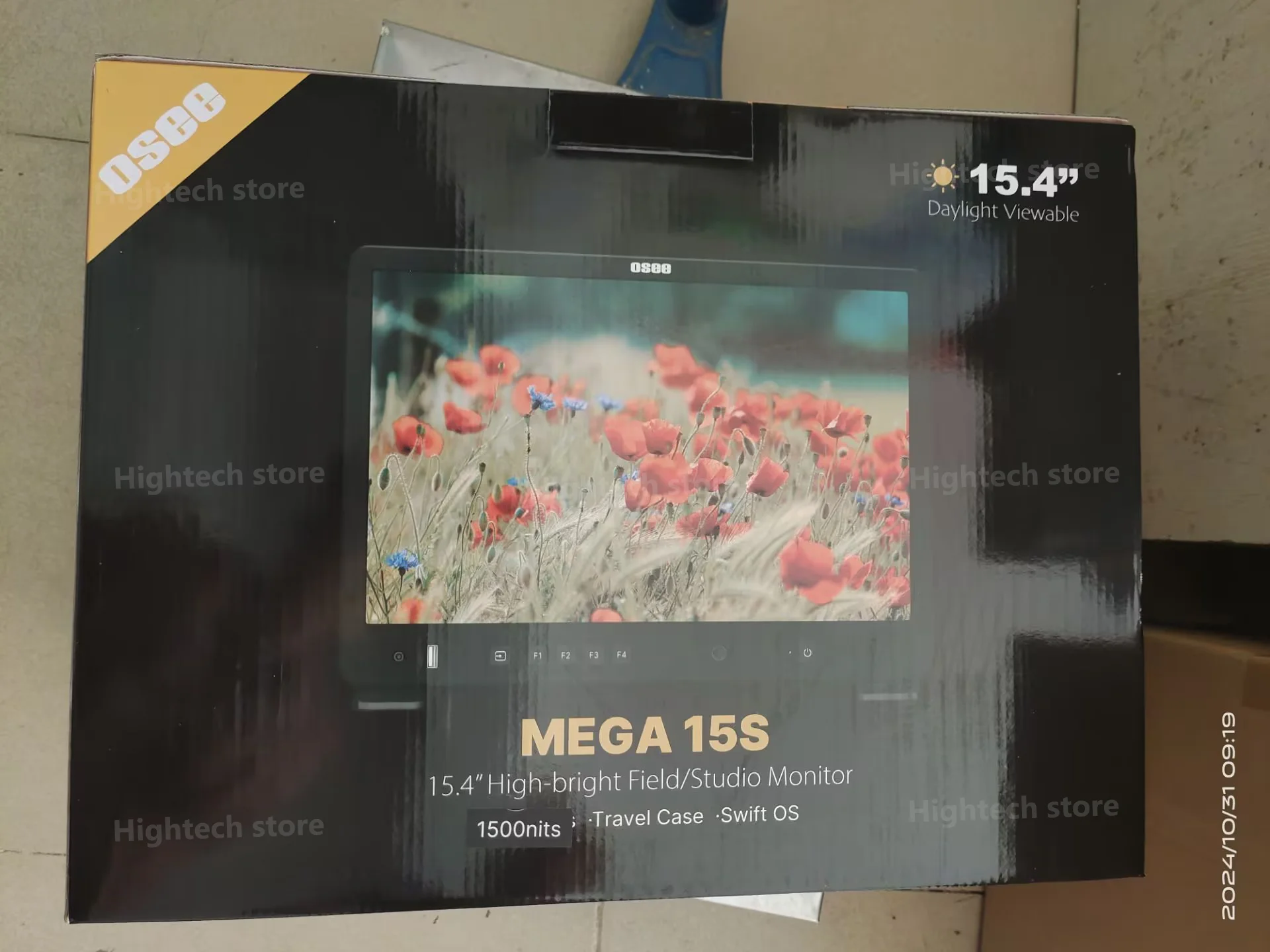 Description Picture 2 of itemOsee Mega 15S 15.4'' Production HDR Monitor 1500nits 1920X1200 10 bits 1650:1 10 User 3D LUTs SDI pk Megamon 15