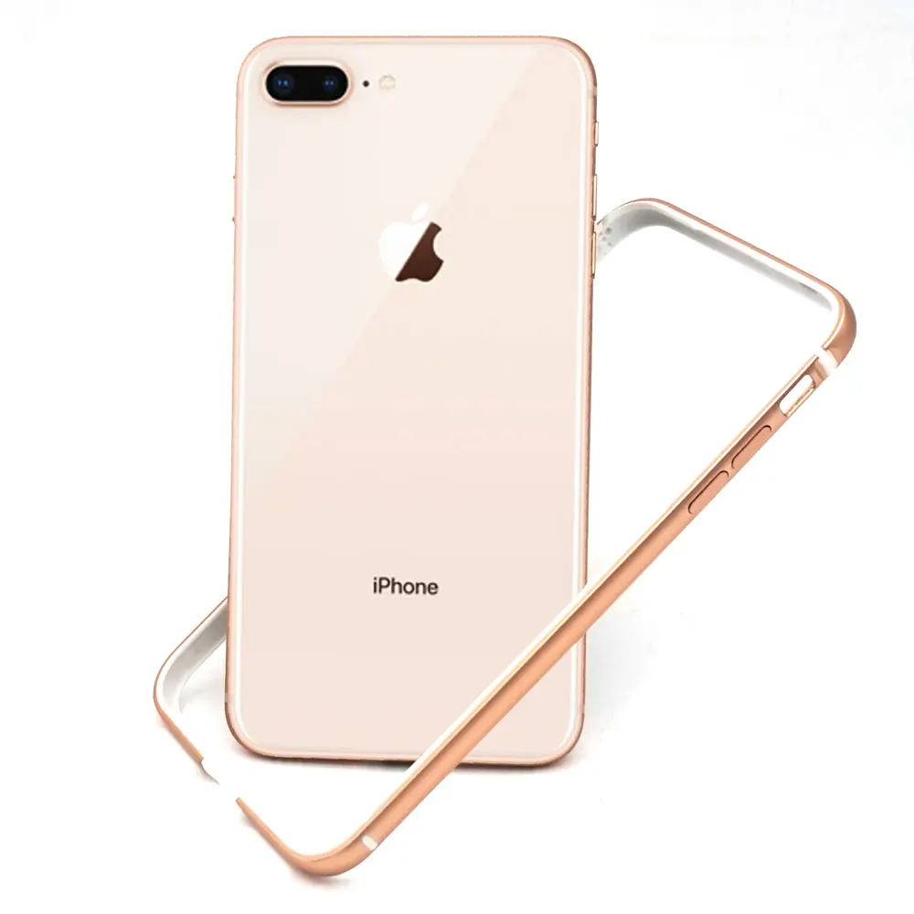 Sleek Black Metal Bumper Case - Premium Phone Protection Accessory