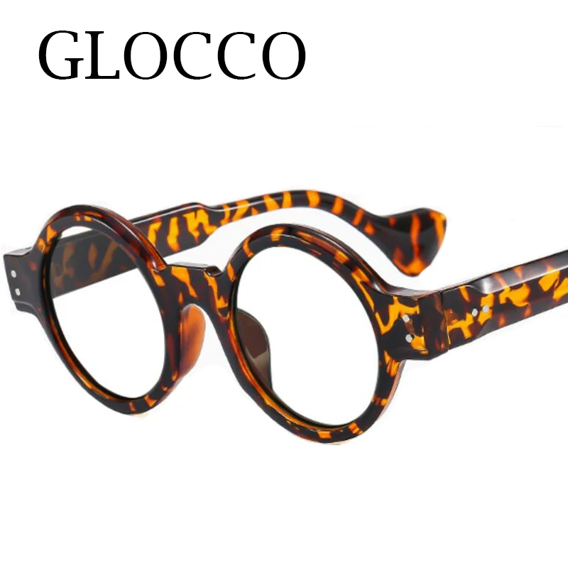 Fashion Green Round Reading Glasses Trend Women Brand Big Frame Colorful Eyewear Anti Blue Light Prescription Glasses Diopter -3 4