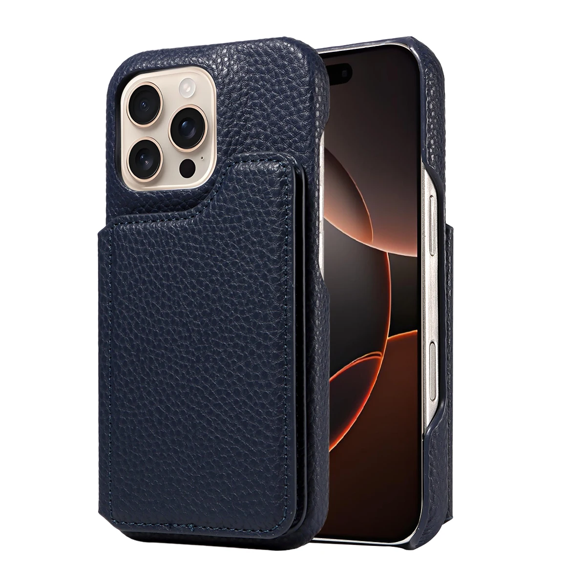 Stylish Multifunctional PU Leather Phone Case with Card Slots and Stand