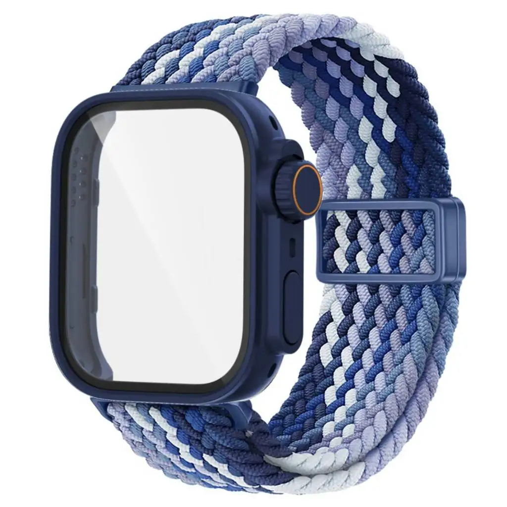 Nylon Braided Strap with Protective Screen Frame and Adjustable Band