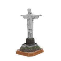 World Famous Building Brasil Brazil Rio de Janeiro Cristo Redentor Jesus Christ Landscape Statue Miniature Model Craft Figurine 1