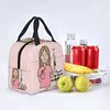 Enfermera En Apuros Doctor Nurse Lunch Bag Women Portable Cooler Thermal Insulated Lunch Box Picnic Storage Food Bento Box 5
