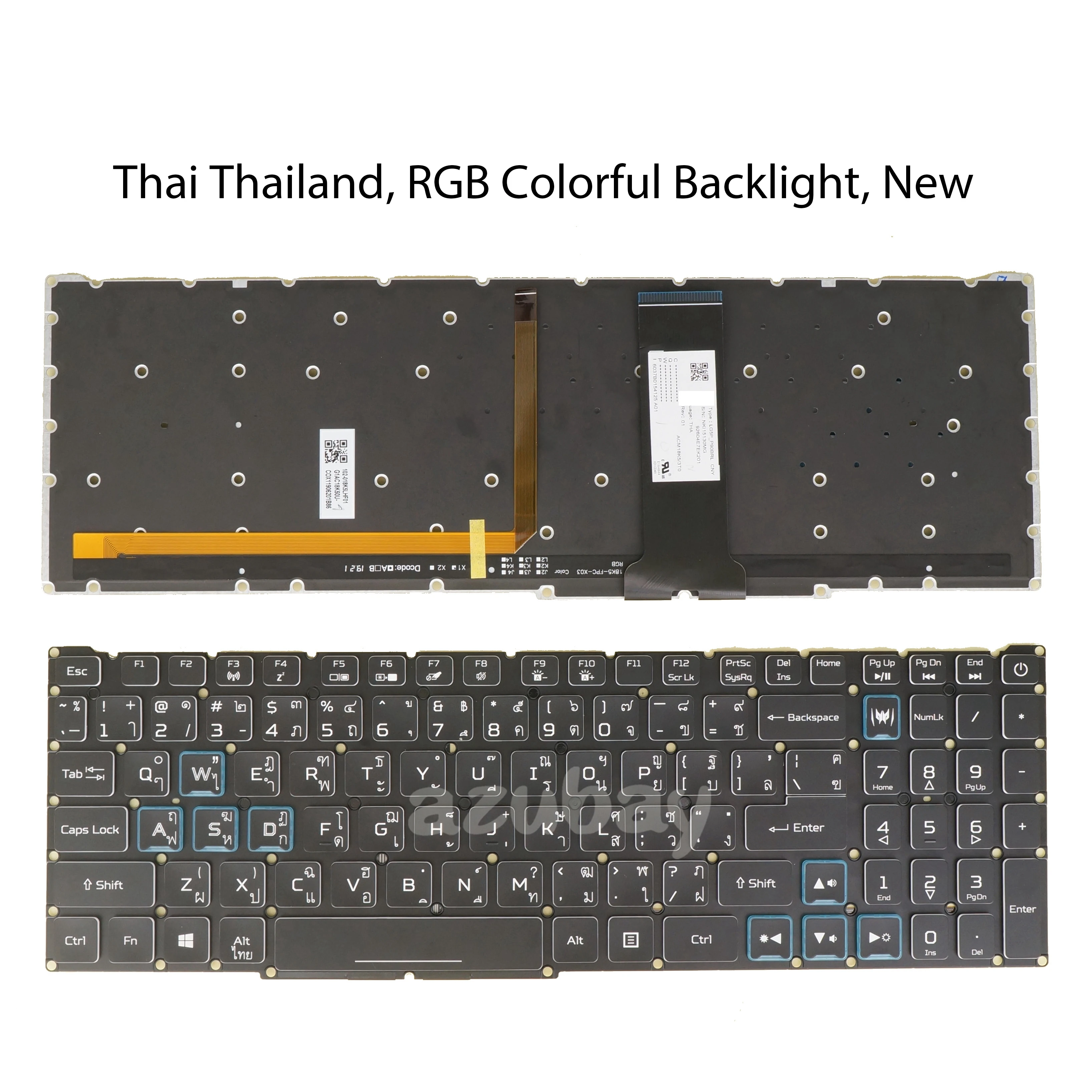 teclados de reposição