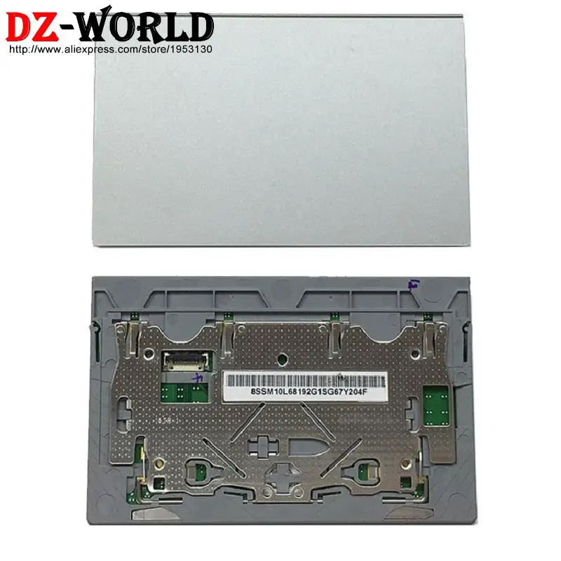New Original Silver Touchpad Mouse Pad Clicker for Lenovo Thinkpad X1 Yoga 2nd 3rd Gen Laptop 01AY034 SM10L68192 01AY035 01LV558