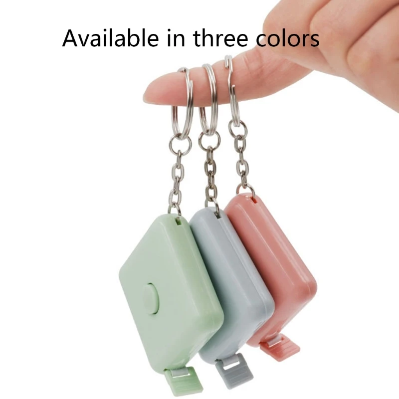 Measuring Tools Retractable Ruler Tape Measure Keychain Keyring for Tailors tape measure measuring tape