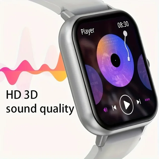 The New 2024 Smart Watch (Make/Answer Call), Full Touch