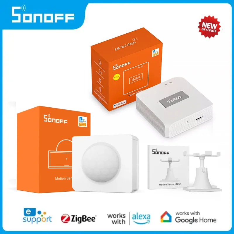 Sonoff Snzb-03 Zigbee 3.0 Pir Motion Sensor Smart Home Security Protecton Kit Detector Funziona Con Alexa Google Home