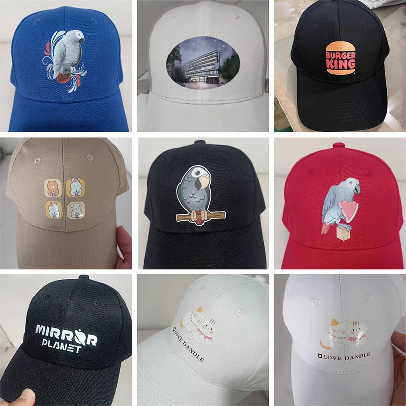 Custom Baseball Caps Hat Custom Logo Men's Cap Hip Hop Snapback Adjustable Embroidery Print DIY Team Logo Designer Baseball Caps 4