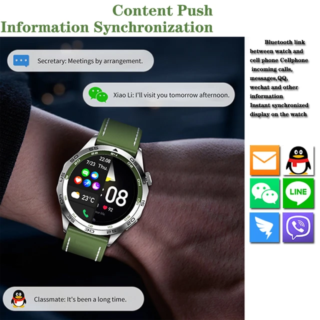 For Huawei Watch GT4 Smart Watch Men Bluetooth Call 1.43 inch AMOLED  466*466 HD Screen Business Watch IP68 Waterproof Smartwatch - AliExpress