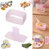 DIY Sushi Mold Maker New Food Press Non Stick Rectangular Triangle Sushi Kit Japanese Tools Kitchen Bento Onigiri Rice Ball Set 3