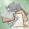 2PCS Soft Fluffy High Quality Pet Blanket Cute Cartoon Pattern Paw Print Dog Pet Mat Warm and Comfortable Blanket for Cat Dogs