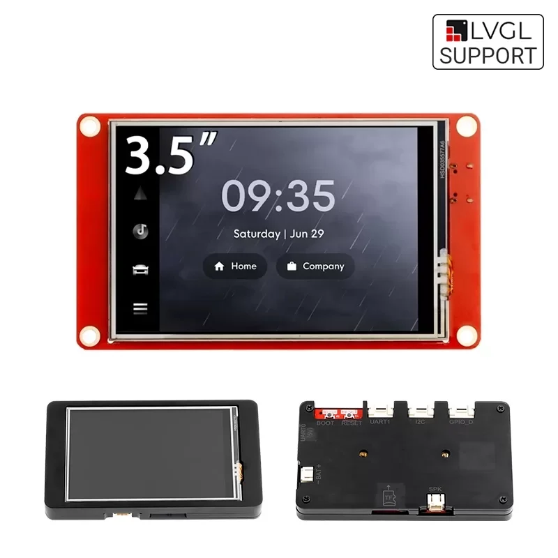 Módulo Smart Display com Lições de Aprendizagem Hmi Touch Screen Tft Lcd Esp32 320x480 Resolução 16 Esp32 16 Arduino Lvgl - Imagem 4