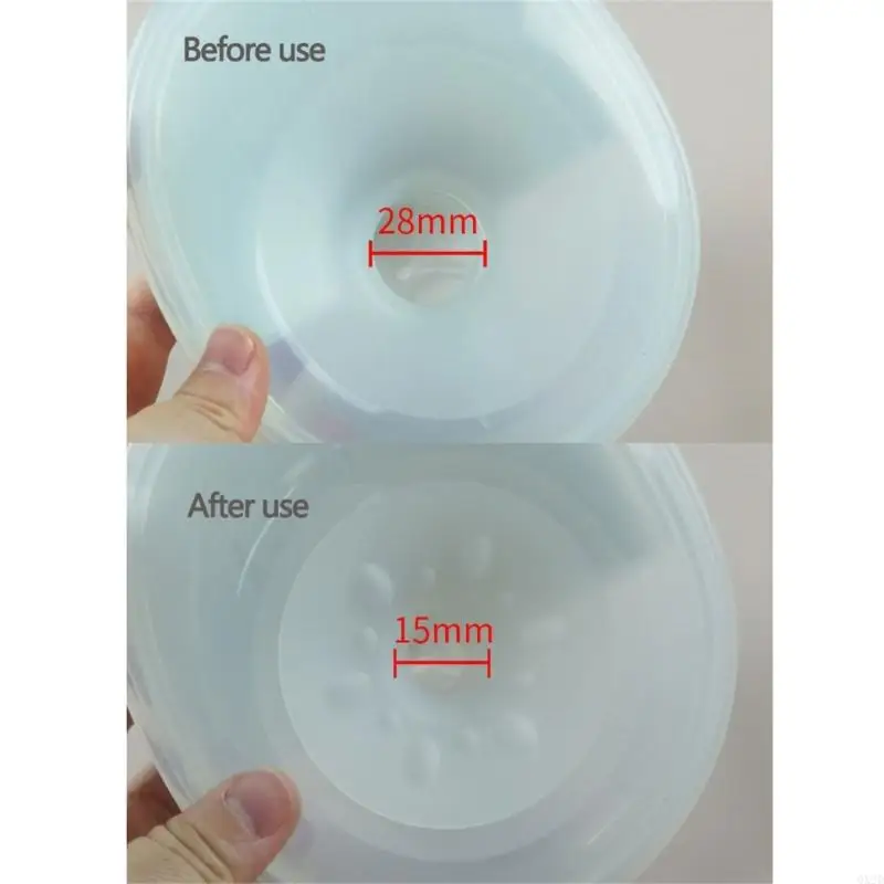 Breast Converter Adapter Wearable Breast Flange Insert Replacement 13/15/17/19/21/24mm Simple Installation