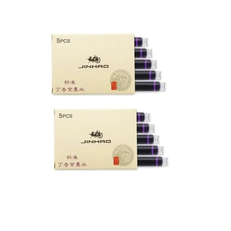Vibrant Ink Cartridge Refill Pack for Fountain Pens - Office and School Stationery Essentials