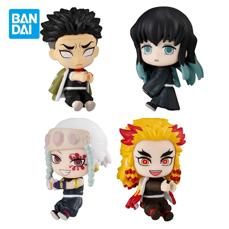 

Bandai Original Demon Slayer Anime Figure HUGCOT Gashapon Action Figure Dolls Toys for Boys Girls Kids Gift Collectible Model