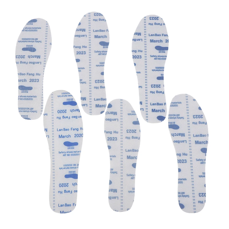 Foot Pads Outdoor Site Anti-puncture Damping Pads Stab-resistant Insole Anti-piercing Stab-resistant Wear Soft Safety Shoes Insole