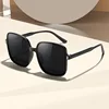 Rice Nail Square Sunglasses Gradient Color New Sunglasses for Women Trend Anti-UV Retro Sunglasses Sun Glasses