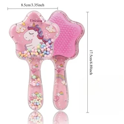 Children's Cartoon Animal Hair Massager Brush - Gentle, Anti - Knot Design (Star A)
