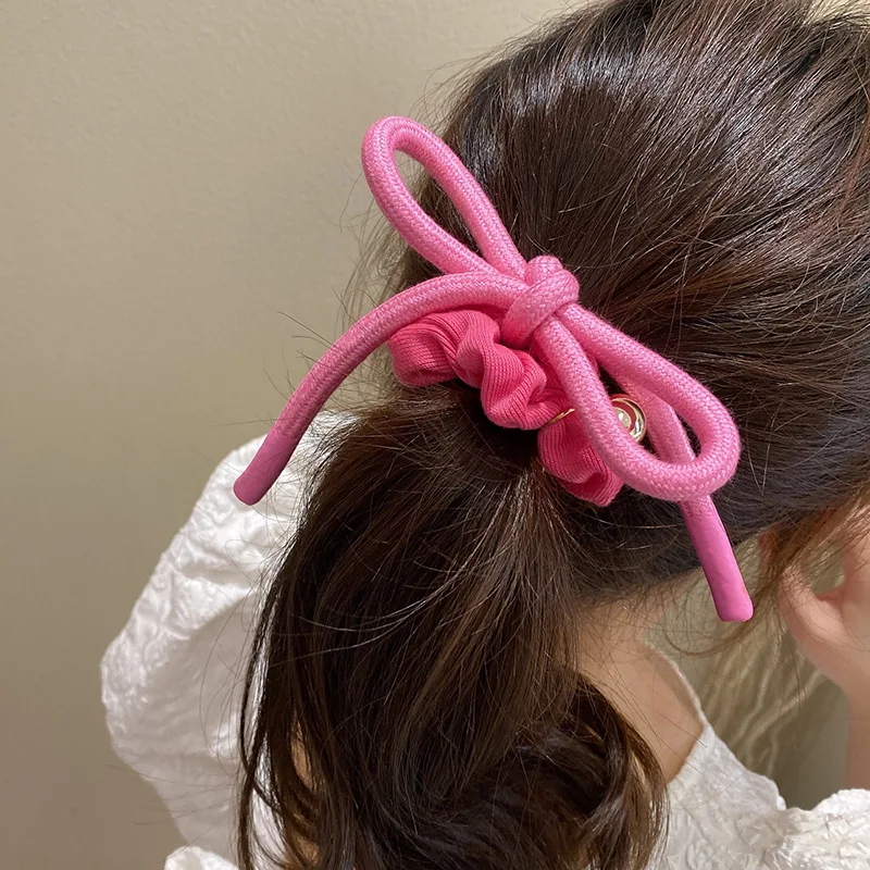 12 Stück Valentinstag Cheer Schleifen – Haarschmuck Für Mädchen, Haarbänder Mit Herz-Muster, Rosa Glitzer – Für Party & Alltag