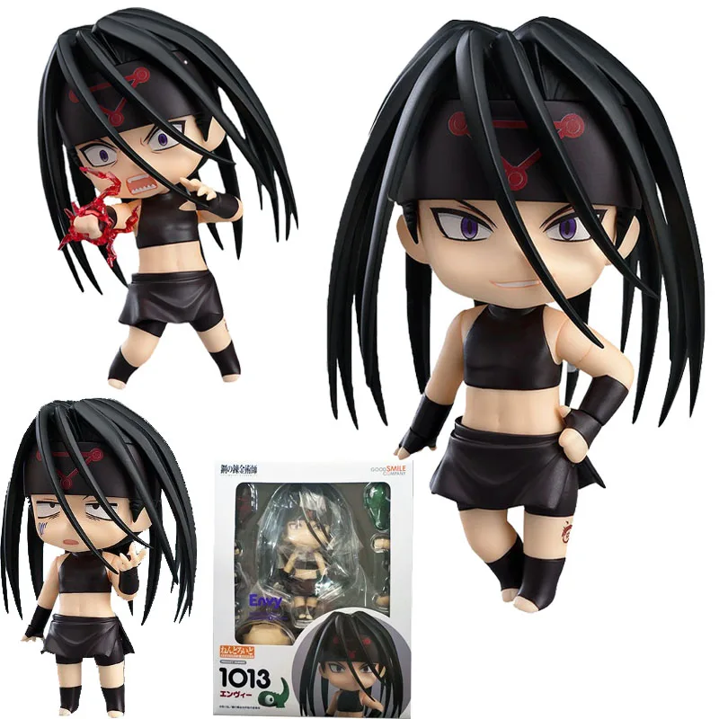 

In Stock Original GOOD SMILE GSC 1013 NENDOROID Envy FULLMETAL ALCHEMIST Anime Figure Model Collecile Action Toys Gifts
