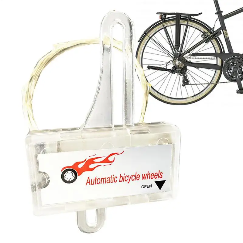 Tire Reflective Spoke 1 Pair Bright Bikes Spoke Reflectors practical Safety Warning Bicycle Accessories For Night Cycling Supply