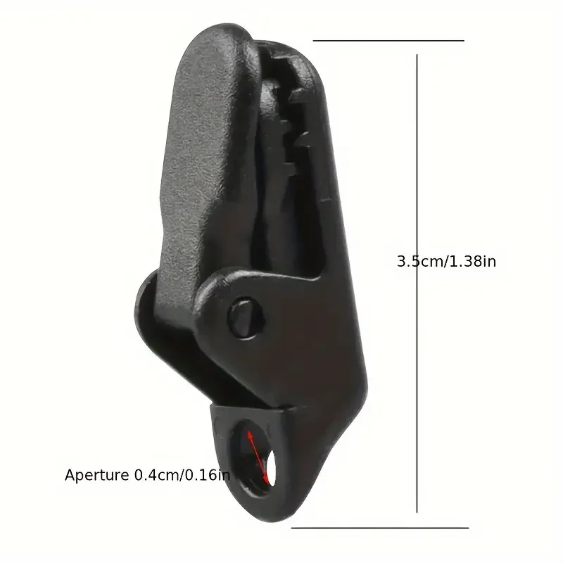 Tarp Clips Windproof Clips With Carabiner Awning Clamp Set For Awning Outdoor Camping Caravan Canopy Tent 20pcs