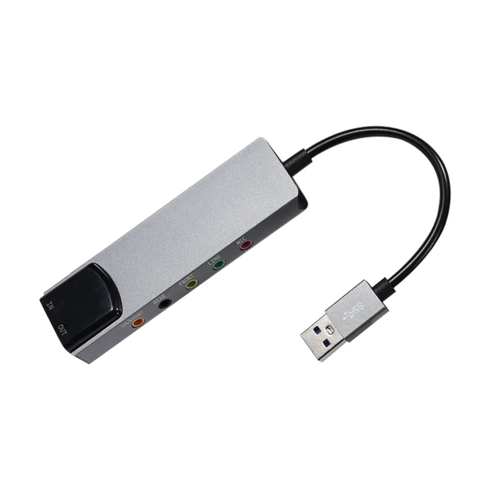 Sound Card, External Optical, USB, 6 em