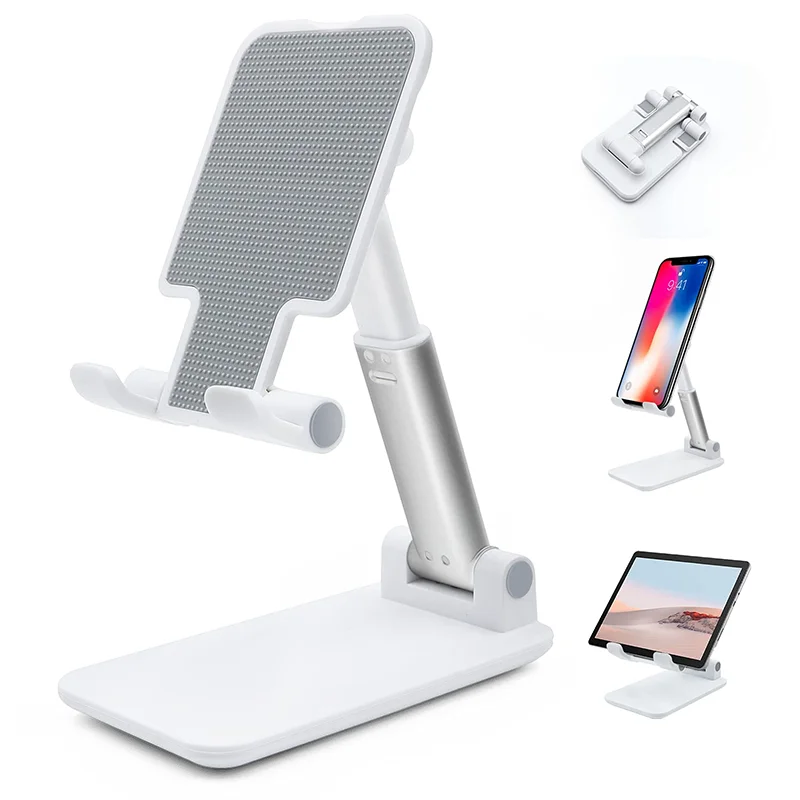 Adjustable Foldable Portable Desktop Stand with Angle and Height Customization