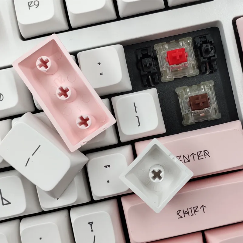 chaves meow keycap queijo gato xda perfil pbt teclado mecânico keycap para