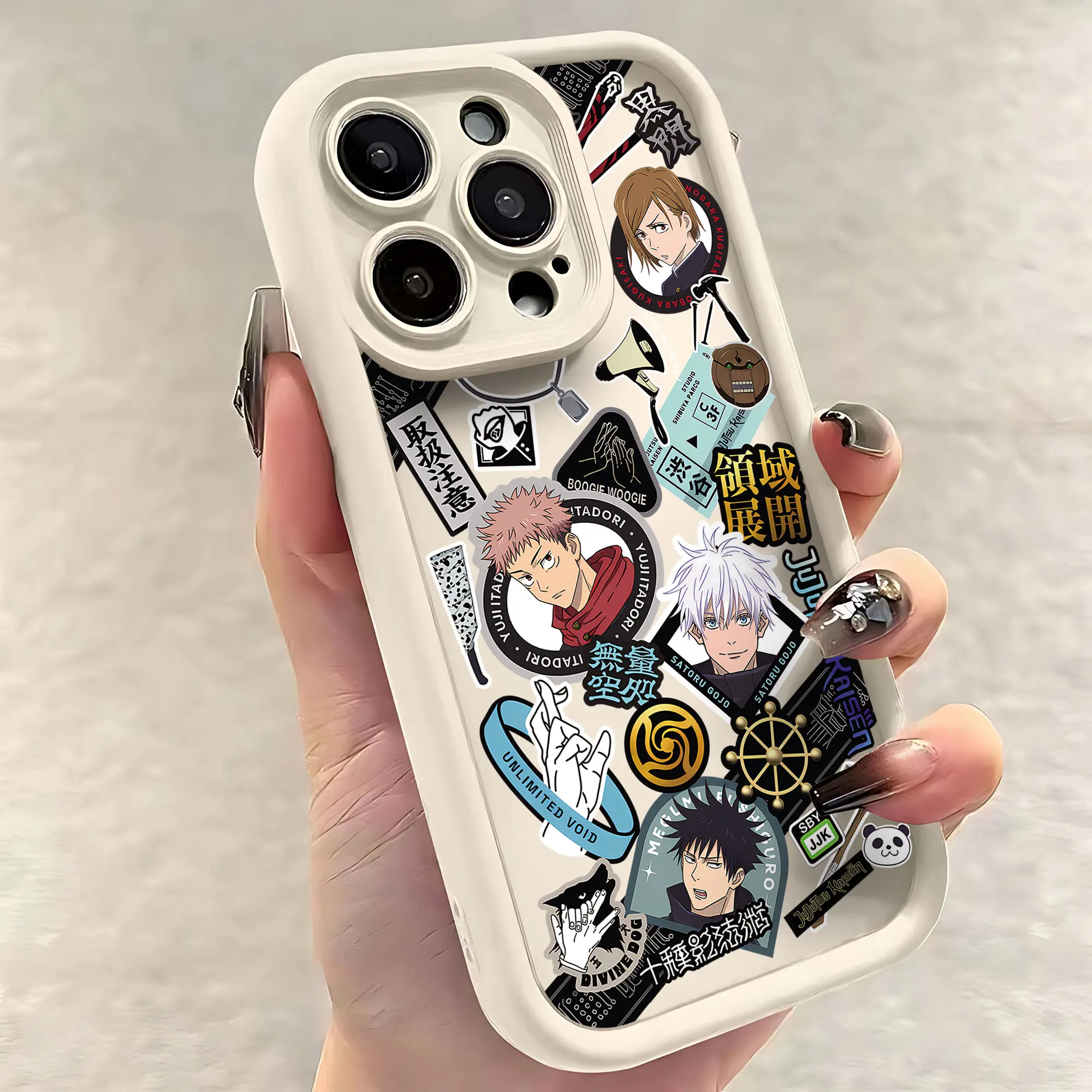 Jujutsu Kaisen Anime Soft TPU Phone Case - Vibrant Protective Back Cover