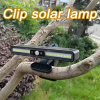 Clip On Solar Motion Sensor Lights Outdoor Waterproof Solar Fence Lights Outside with 36 LEDs Portable Solar Powered Lamps 1