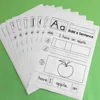 26 Pages Alphabet A-Z Letter Sentence Learning Materials tracing Writing Practice worksheet for Kindergarten Students kid 4