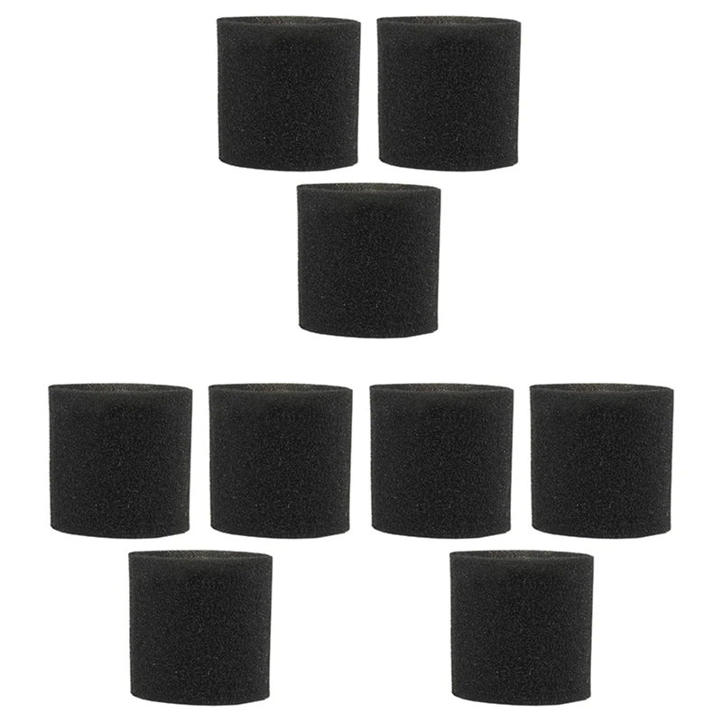 9 Pack 90585 Foam Sleeve VF2001 Foam Replacement Filter For Shop-Vac, Vacmaster & Genie Shop Wet Dry Vacuum Cleaner