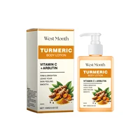 Turmeric Body Lotion Brightening Skin Radiance Rejuvenating Cream Improve Dullness Even Skin Tone Moisturizing Body Care Product 2